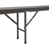 Garden PE Rattan Picnic Dining Beer Table & Chairs Camp Bistro Trestle Bench Set