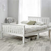 Double Bed 4ft6 Solid Pine Wood Wooden Bed Frame for Adults, Kids, Teenagers