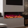 Electric Fireplace Panoramic Media Fire 40/50/60in Standing Insert LED Fireplace