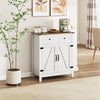 Kitchen Pantry Storage Cabinet Farmhouse Sideboard Buffet Cabinet-White