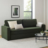 Dusk Soho Dark Olive Matte Velvet 2.5 Seater Sofa Bed RRP £1049