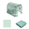 Walk-in Polytunnel Greenhouse Tunnel Cover Pollytunnel Gardening Cover Vent Door