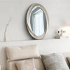 Classic Oval Baroque Gold Frame Wall Mirror Aesthetic Accent Mirror Bedroom Hall