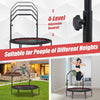 103 cm Mini Trampoline Foldable Fitness Rebounder Exercise Trampoline Adults