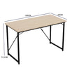 Flamaker 80/100cm Office Desk Computer Desk Home Office Workstation Metal Frame