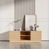 Modern 62 Inches Wooden TV Stand w/6 Storage Compartments TV Cabinet Table