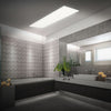 LED Panel Bathroom Ceiling Light 100cm Dimmable Remote Control CCT IP44 White
