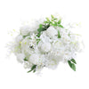 Artificial Flower Ball Row Arrangement Table Floral Ball Wedding Backdrop Decor