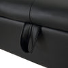 Faux Leather Ottoman Storage Bench Footstool Chest Box Seat Bedroom Stool Trunk