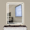 Illuminated Bathroom Mirror with LED Lights Wall Mounted Demister Touch Sensor