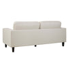 Dusk Soho Beige Linen Look 3 Seater Sofa RRP £899