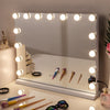 15 LED Hollywood Vanity Makeup Mirror Table Wall Lighted Mirror 58x45cm Light Up