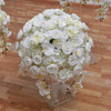 White Phalaenopsis Flower Ball Artificial Flower Wedding Party Deco