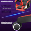 GAMING CHAIR WITH RGB LED LIGHTS ERGONOMIC COMPUTER CHAIR WITH HEADREST FOOTREST
