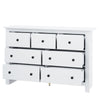 Chest Of Drawers, 7 Drawers Wide Chest Clothing Storage Unit Bedroom Furniture