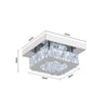 LED Ceiling Crystal Lights Luxury Chandelier Modern Pendant Lamps Kitchen Lights