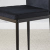 3/5Pcs Small Space Dining Set Square Glass Dining Table+ 2/4 Dining Chairs Home