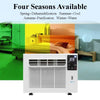 Portable Air Conditioner 3754 BTU 1100W Remote Control Warm/Cool Quiet UK Plug