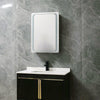 Dimmable Illuminated LED Bathroom Mirror Cabinet With Shaver Socket Demister Pad