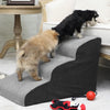 3 Step Dog Stairs Pet For Bed Sofa Cat Climbing Ladder Ramp W/Removable Covers