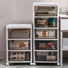 4/5/6 Tier Rolling Tower Storage Unit Trolley Chest Drawer Home Office Organizer
