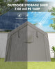 Outdoor Storage Shelter Portable Motorcycle Shed Garage Carport Garden Tool Tent