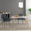 1/2/4/6x Velvet Padded Dining Chair Upholstered Seat Armchairs Home Restaurant