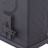 Black Logs Fire 5000W Heater Flame Effect Free Standing Fireplace Stove Home