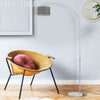 Metal Floor Lamp 131-186cm Bright Standing Lamp for Living Rooms Reading Lamp