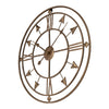 60cm Extra Large Luxury Arrow Wall Clock Giant Big Open Face Round Silent Clock