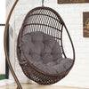 Large U-Shaped Seat Cushion Thick Seat Pad Chair Mat for Hanging Swing Egg Chair