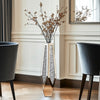 Luxury Mirrored Flower Vase Sparkle Crushed Diamond Vase for Artificial Flower