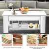 Coffee Table With Storage Lift Top Up Drawer Shelf Wooden Living Room Furniture