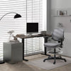 Ergonomic Drafting Chair Tall Office Stand Desk Chair with Foot Ring, Arm, Wheel