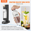Sparkling Water Maker Soda Maker Carbonator Machine 1 PET Bottle Black