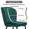 Dining Chairs Set of 2 pcs Kitchen Counter Chairs with Backrest and Padded Seat