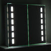 Double Door Bathroom Mirror Cabinet Wall Cupboard Sensor,Shaver Socket,Bluetooth