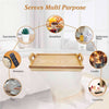 Wooden Plain Breakfast, Food, Laptop Table Lap Tray Cushion Bean Bag with Handle