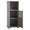 Bathroom Cabinet Basin Unit Storage Cupboard MDF Wooden Modern Furniture Grey