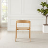 **Seconds** Masa Solid Oak and Veneer Wooden Dining Chairs Set of 2 Scandi Mini