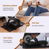 Under Desk Elliptical Trainer Pedal Exerciser Machine Stepper w/ LCD Monitor