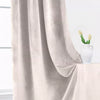 Thick Heavy Velvet Curtains Eyelet Ring Top Fully Lined PAIR of Ready Made Panel