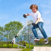 100/200mm WheelsFolding Kick Push Scooter Teens Adult Ride on Adjustable Height