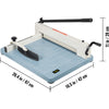 VEVOR 17" A3 Paper Cutters Trimmers 500 Sheets Heavy Duty Paper Guillotines