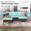 Outdoor Furniture Set Rattan Furniture Patio Conversation Set Sectional Wicker