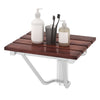 Wood Folding Shower Seat Wall Mount Shower Chair Elderly Home Care