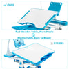 Kids Desk and Chair Set Height Adjustable Kids Study Table and Chair Set