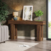 63inch Console Table Entryway Table Narrow Sofa Table Wooden Hallway Couch Table