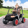 Electric UTV 24V Battery Kids Ride-on Car Toy Vehicle-Black