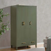 Dusk Sienna 3 Door Wardrobe with Drawers Vetiver RRP £450